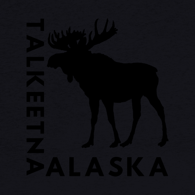 Talkeetna Alaska Moose by TouchofAlaska